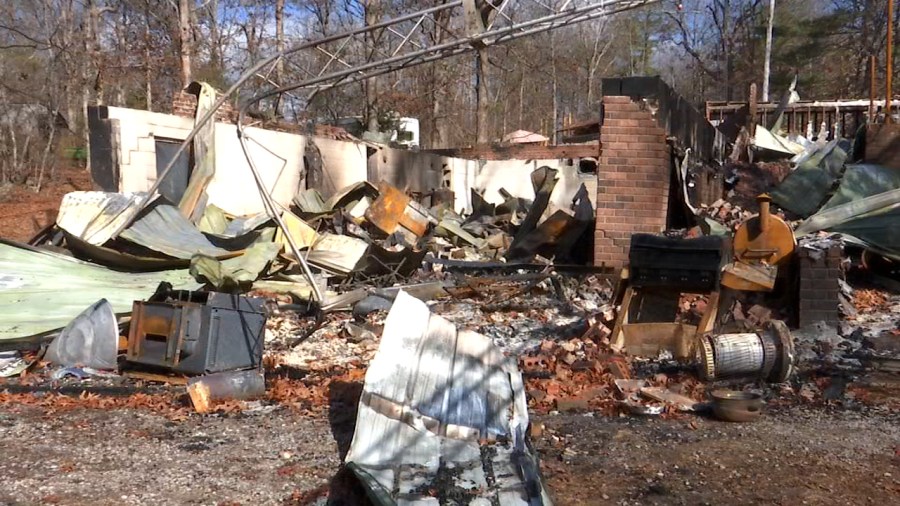 Crossville Family Left Sifting Through Rubble After House Fire Weeks ...