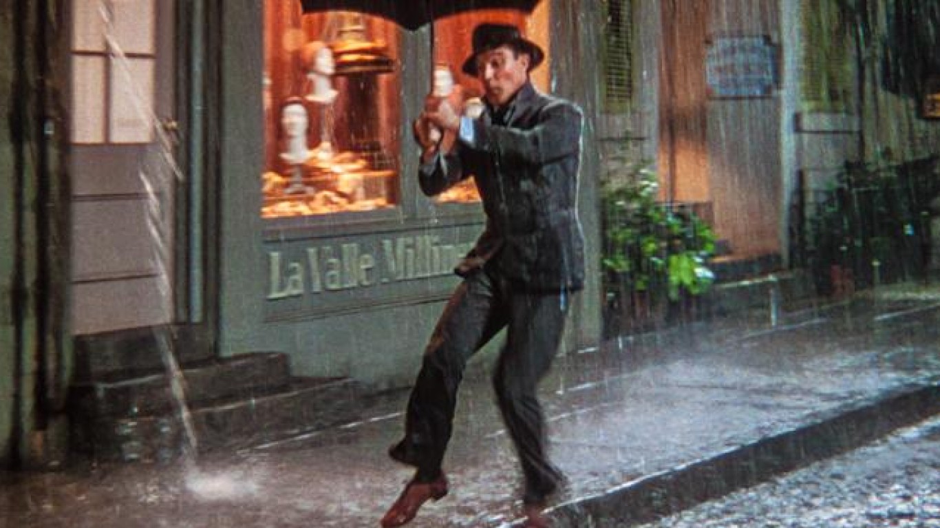 She s in the rain. Singin' in the Rain (1952). Singin’ in the Rain Джин Келли.