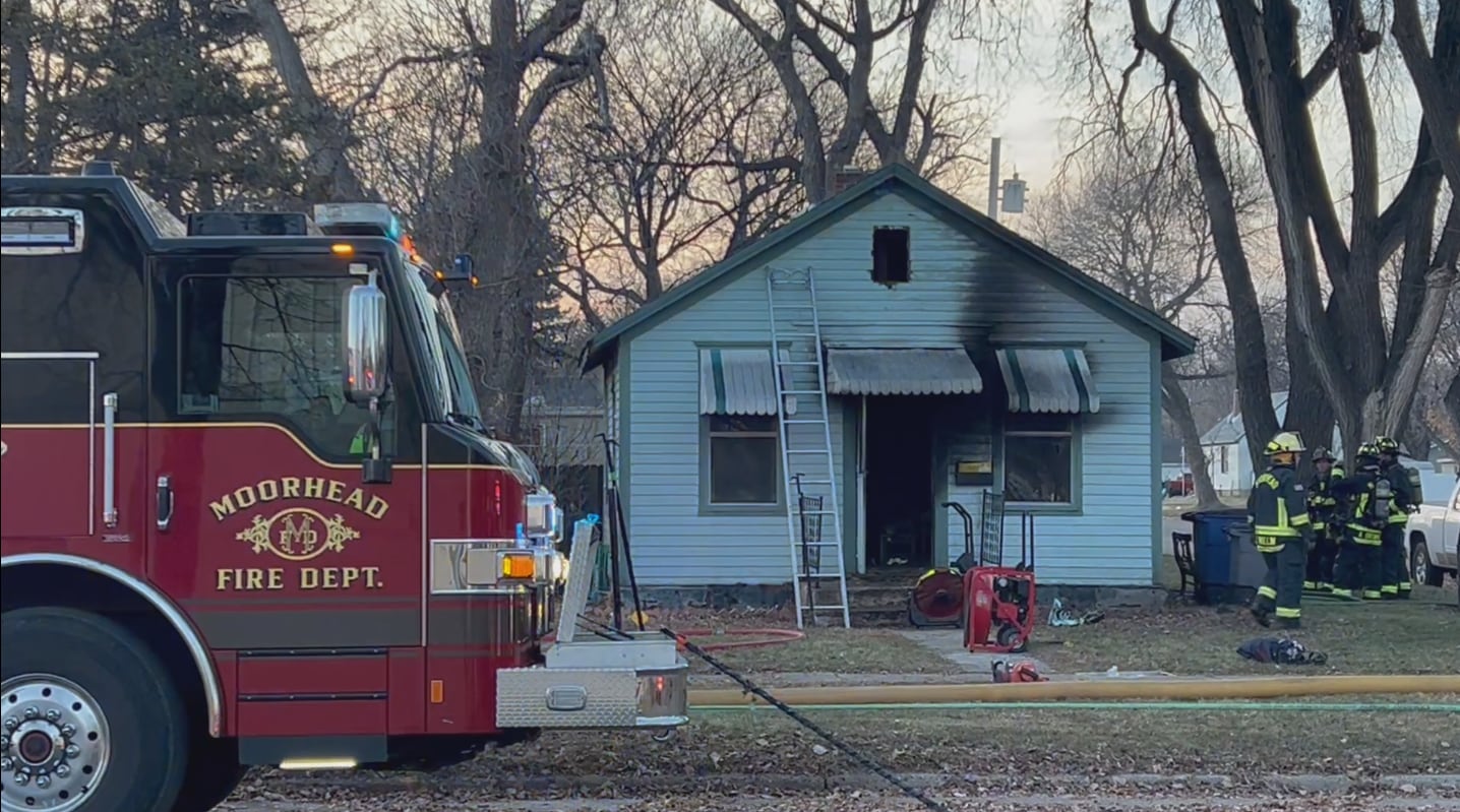 One Hospitalized After House Fire In North Moorhead