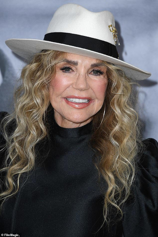 Cary Grant's ex-wife, Dyan Cannon, 86, revealed that she is 'living now' while also attributing prayer to keeping her 'straight' in life; seen in 2022 in Los Angeles 