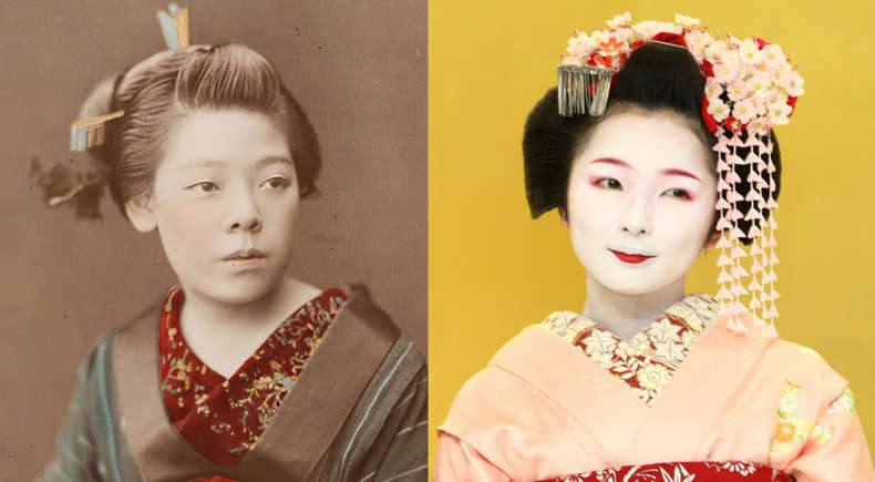 De duistere geschiedenis van de geisha
