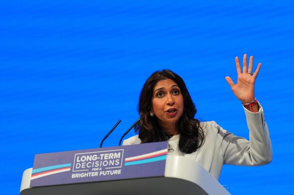 suella braverman issues call to arms as she rallies rebel tories ahead of crunch vote