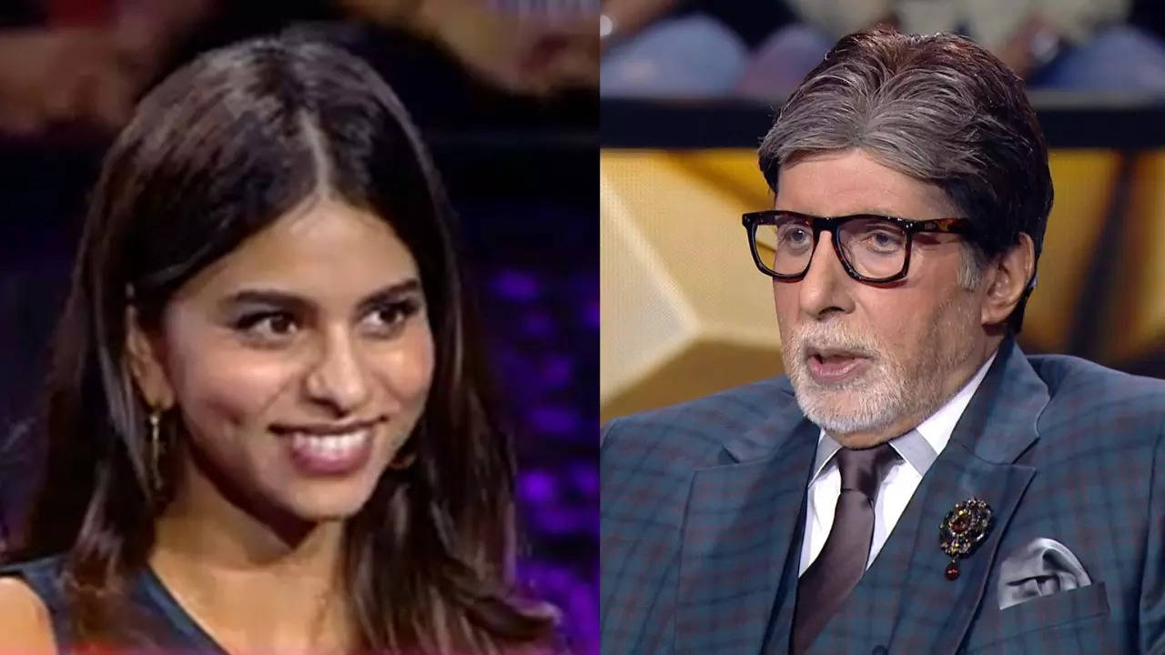 Kaun Banega Crorepati 15: Amitabh Bachchan Asks Suhana Khan What Did ...