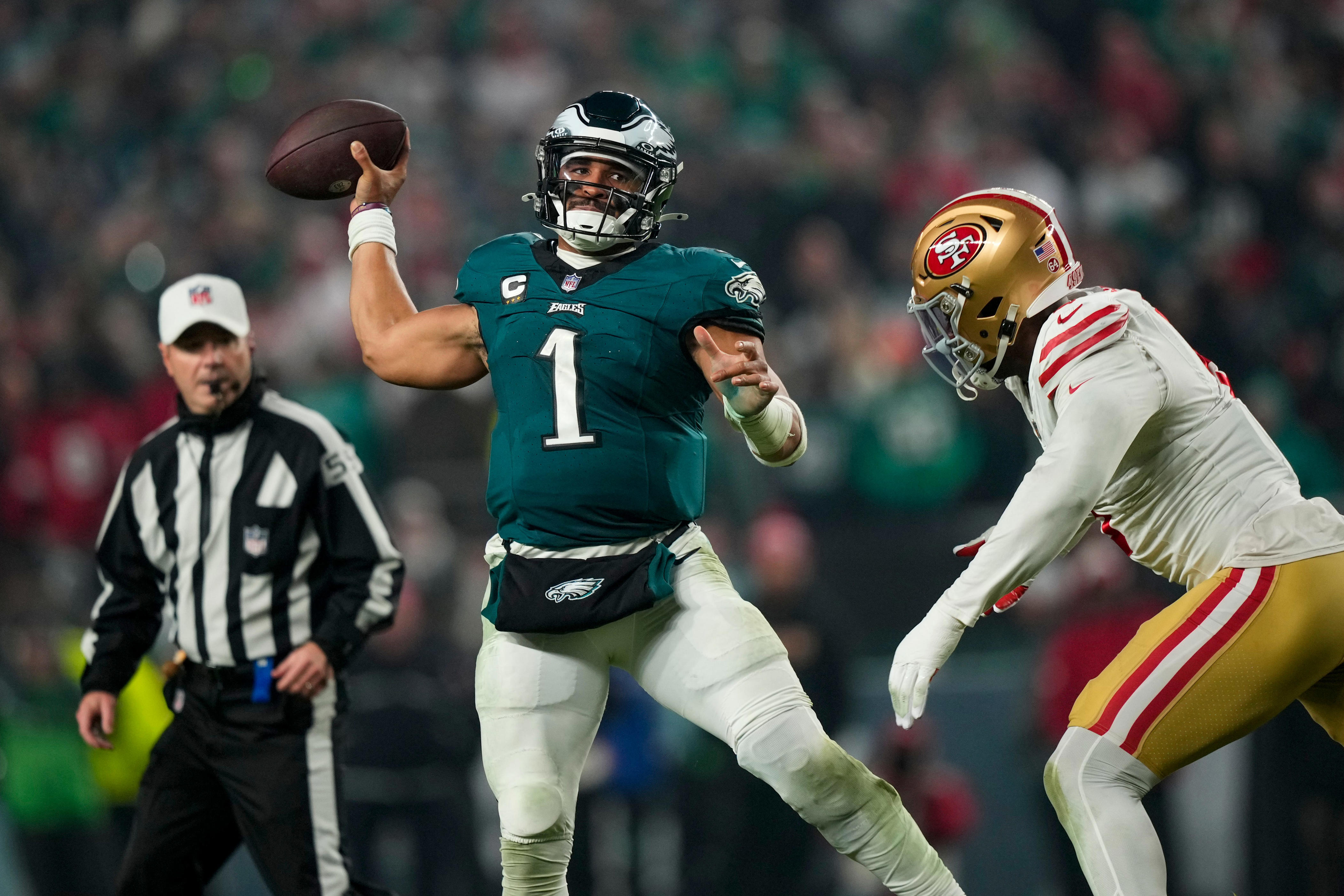 Philadelphia Eagles clinch playoff spot Sunday after wild set of