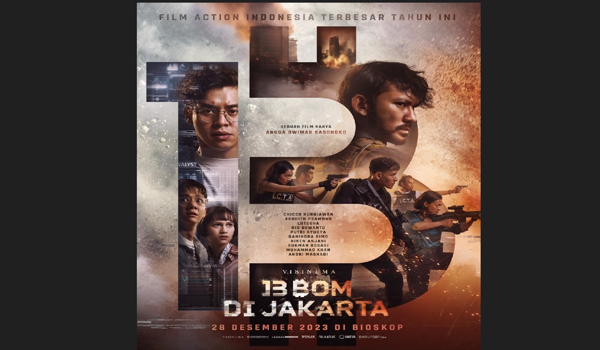 Ulasan Film 13 Bom Di Jakarta, Penuh Aksi Tembak Dan Ledakan Nyata