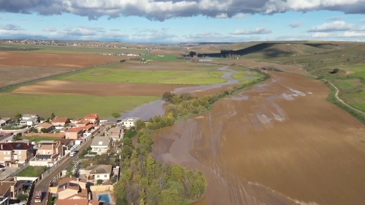 Spain Flooding Damage Shown In Aerial Footage