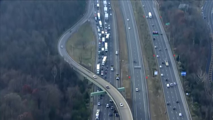 All Lanes Reopen After Crash Leaves 1 Dead And Traffic Backed Up For ...