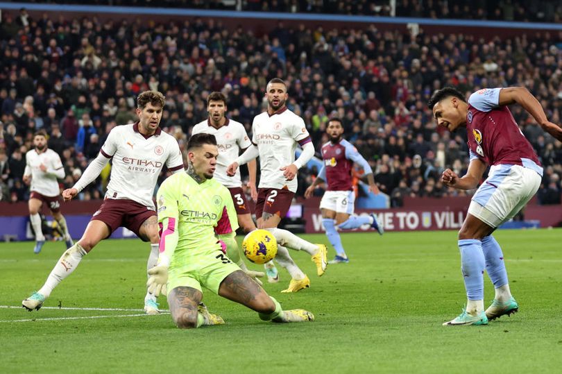 Прямая трансляция лилль славия. Aston Villa Manchester City 1-0.