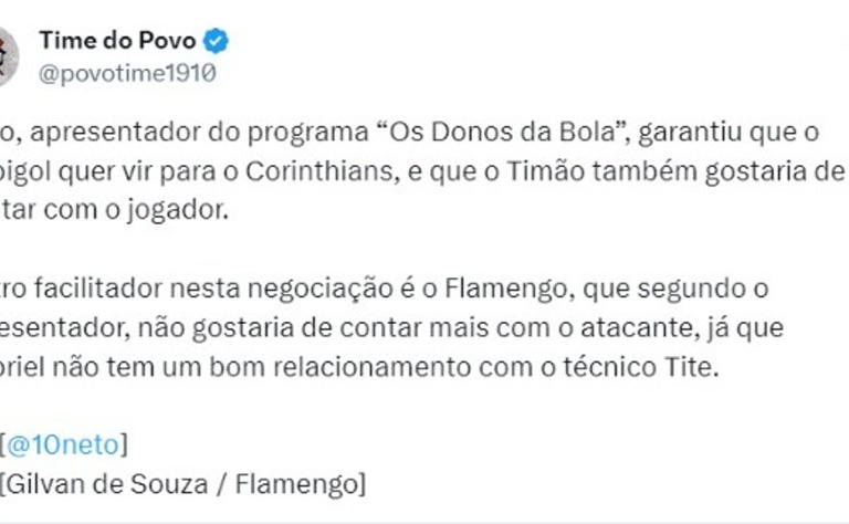 Está Começando A Esquentar Notícia Bombástica Sobre Gabigol No Corinthians Vem à Tona Por Quem