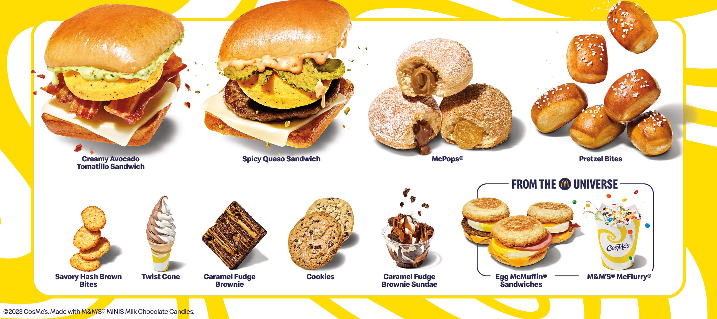 mcdonald's unveiled the menu for cosmc's, a beverage-focused concept that could compete with starbucks