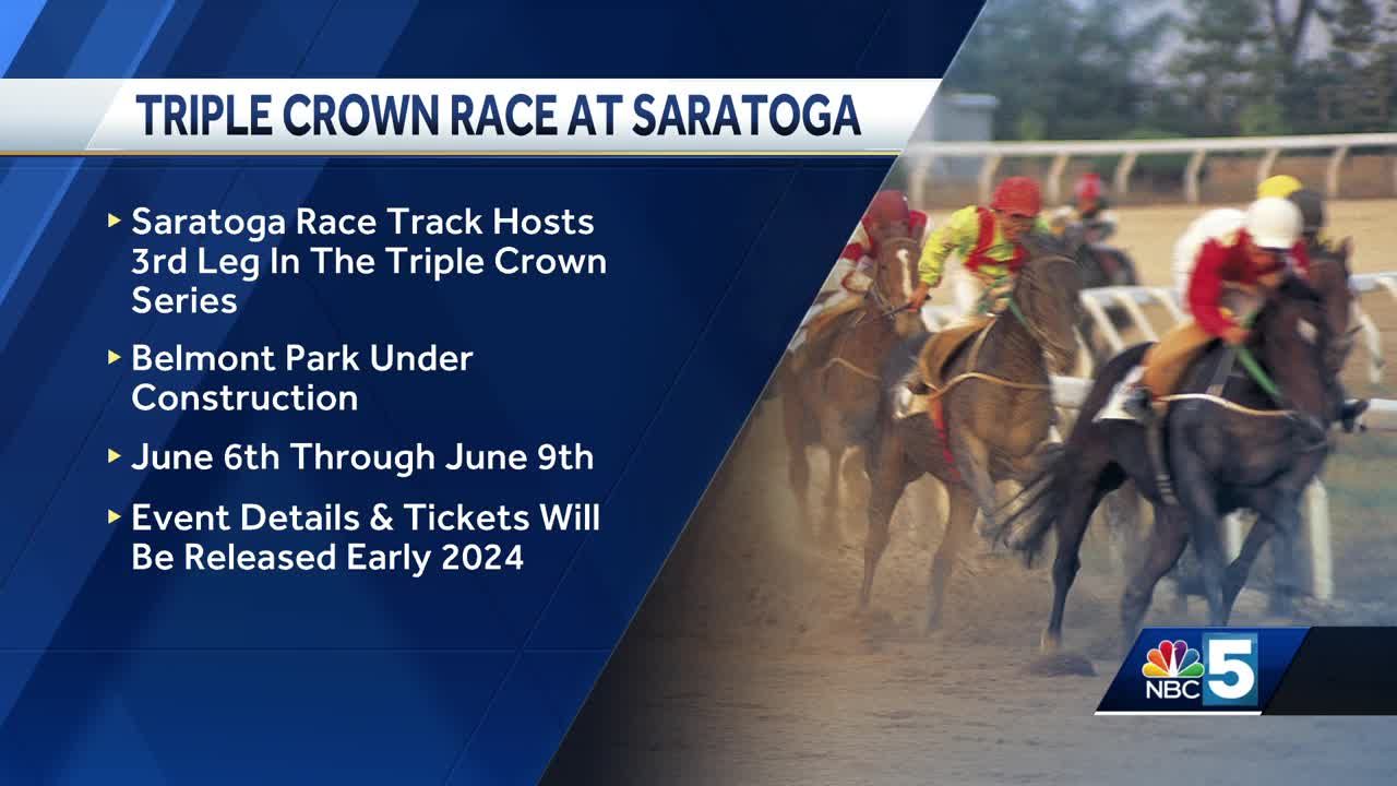 Saratoga Race Course To Host 2024 Belmont Stakes   AA1l6dMd.img