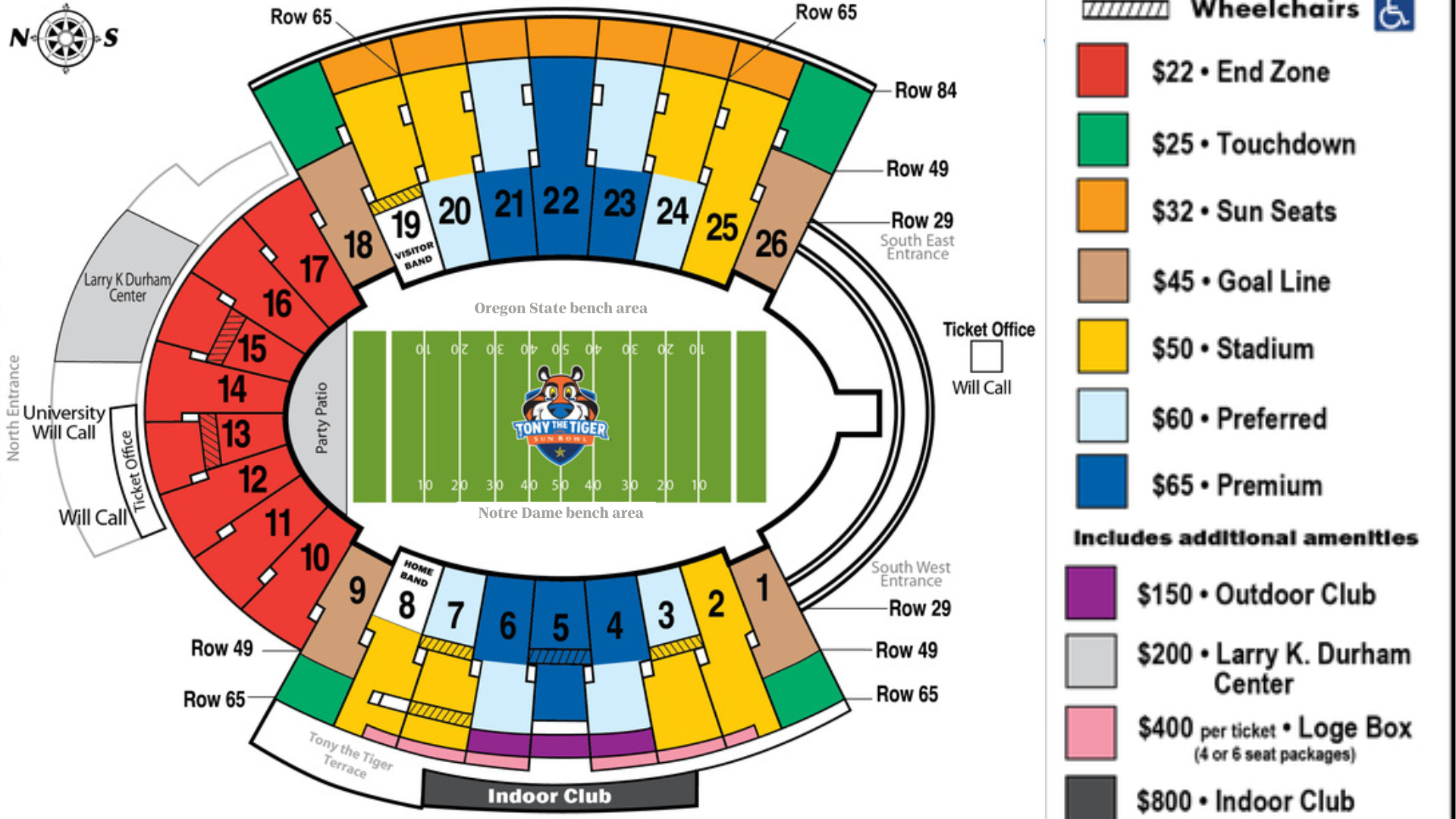 Tickets still available for Notre Dame vs. Oregon State in 2023 Tony