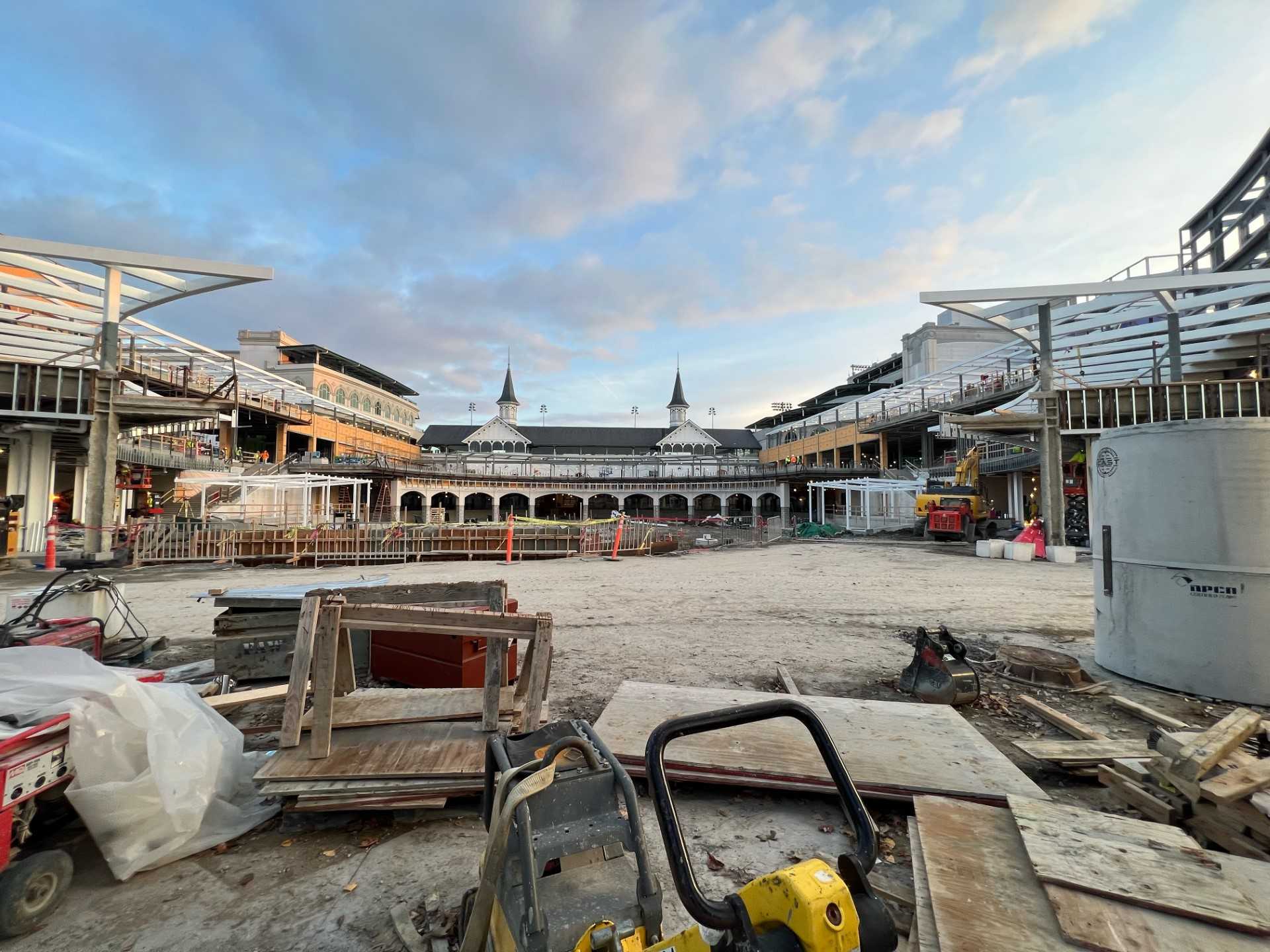 Churchill Downs Says New Paddock Will Be Ready To Shine For Kentucky   AA1l77ob.img