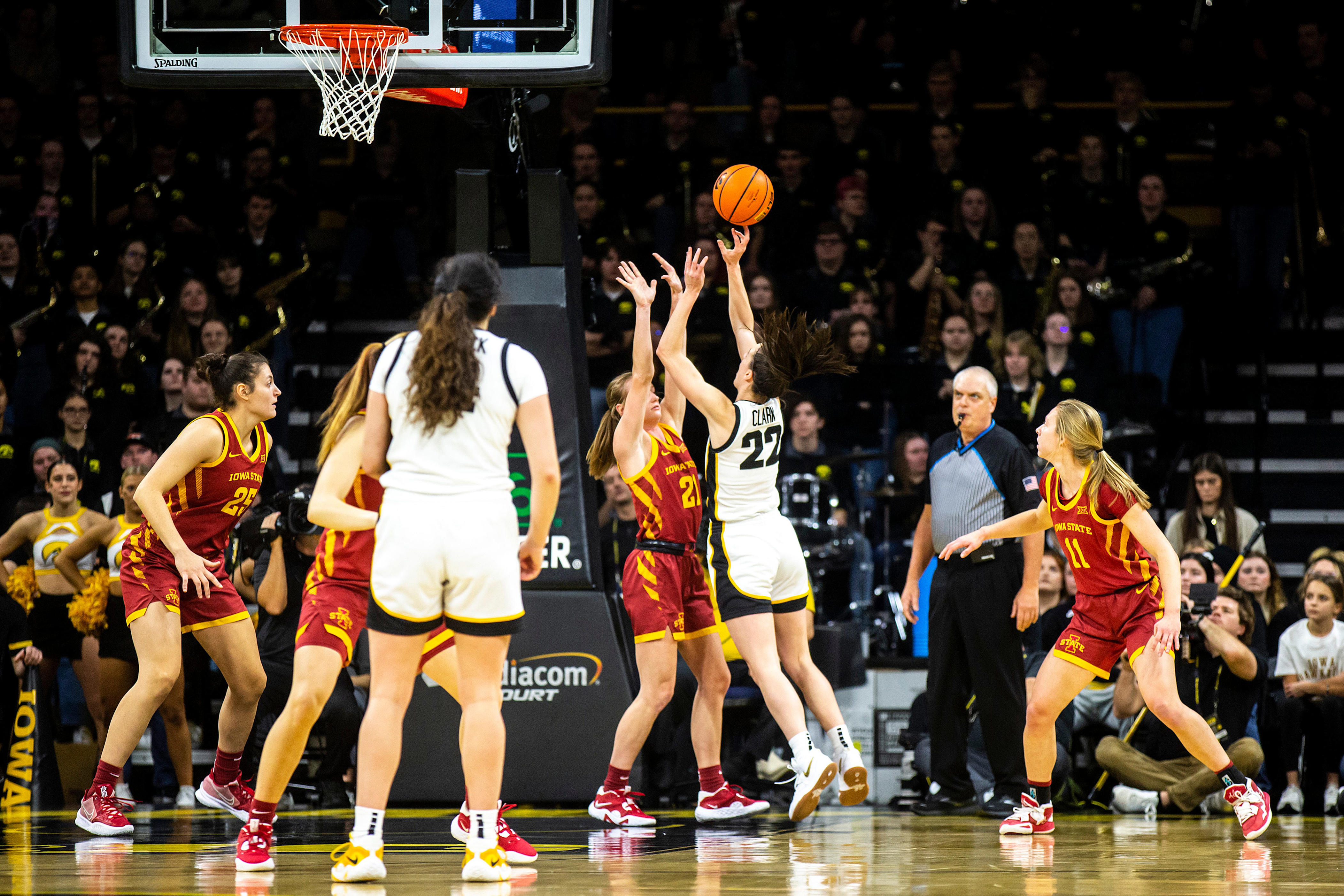 Live Score Updates Iowa Womens Basketball Takes On Iowa State In Cy Hawk Matchup In Ames 1138