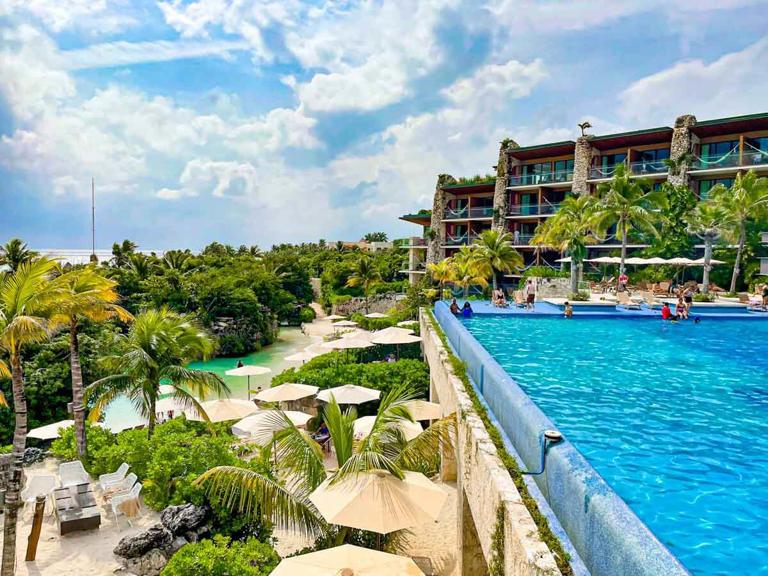 Are you interested in staying at Hotel Xcaret Mexico and wondering if it's worth it? You've come to the right place! As a travel blogger that lives in Playa del Carmen, part of my job is getting to visit and review the top hotels and resorts in Riviera Maya. I recently had the opportunity to stay at Hotel Xcaret Mexico and experienced both the highs and lows of this popular family-friendly "all fun-inclusive" resort. In this post, I'm sharing my honest Hotel Xcaret Mexico review including its pros and cons and everything you need to know about the hotel's location, rooms, amenities, service, and value. So if you're wondering whether Hotel Xcaret Mexico is really worth the price tag for your next vacation, I'm going to give you all the details you need to make an informed decision. Ready to find out if Hotel Xcaret Mexico is right for you? Let's get started!