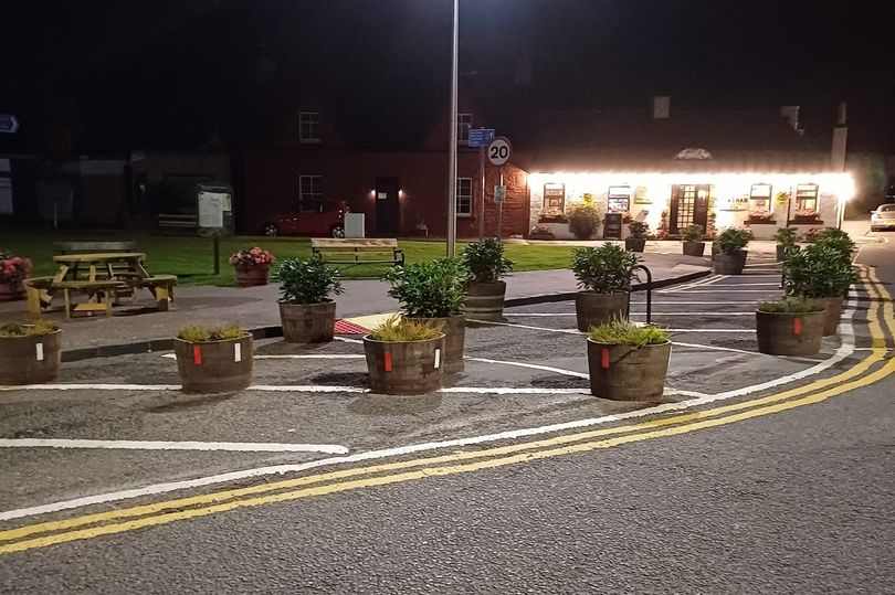 drymen planters set to be removed after villagers object