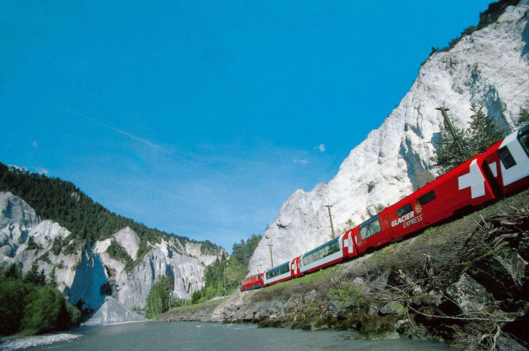 Immerse Yourself in the Swiss Alps on an Express Train That Takes Its Time