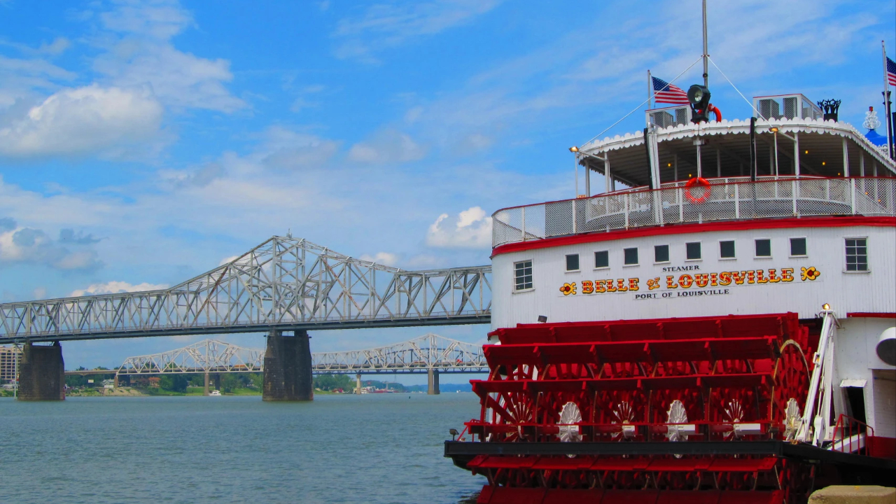 <p><span>Hop onboard the “most widely traveled river steamboat in American history” when you ride on the <a href="https://www.belleoflouisville.org" rel="nofollow noopener">Belle of Louisville</a>. The steamboat is owned and operated by the city and moored at the downtown wharf. Pick from a moonlight cruise or even a ride with Santa. It’s a distinctive way to experience Louisville, </span><em><span>and</span></em><span> it’s air-conditioned.  </span></p>