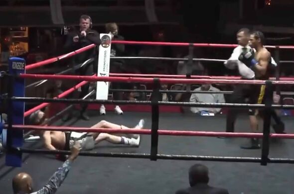 'oldest boxer in the world' suffers first round ko defeat at the hands of a 37 year old