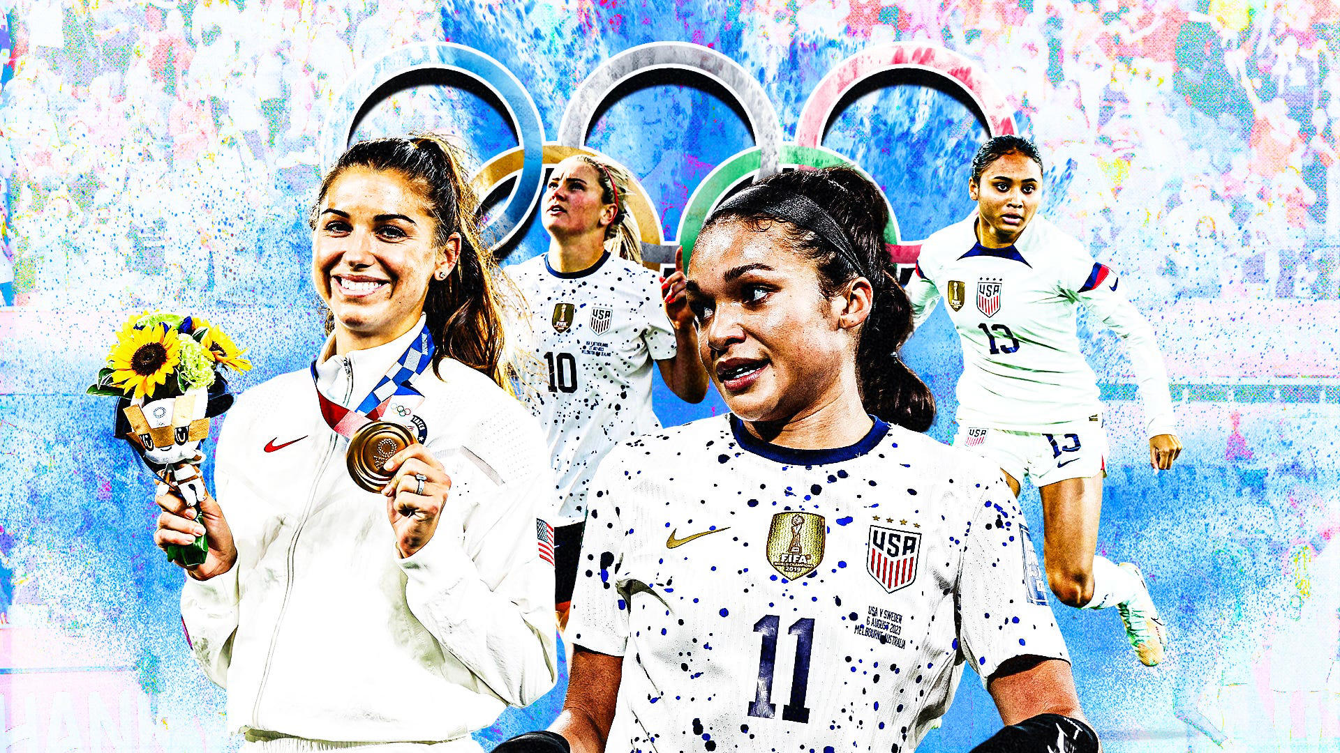 USWNT 2024 Olympics roster power rankings Alex falls after