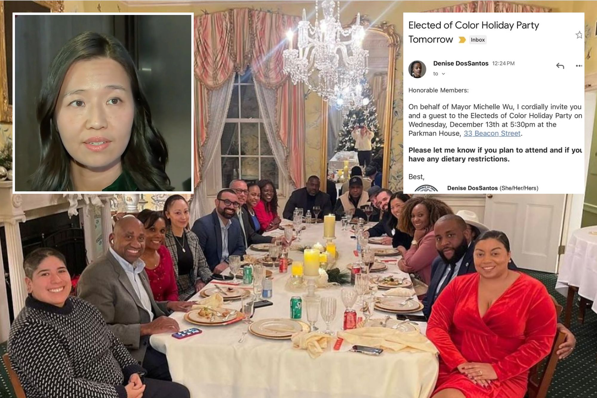 Boston Mayor Michelle Wu Shows Off Photo From ‘electeds Of Color ...