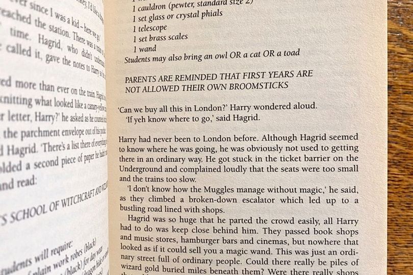 Harry Potter Book Bought From Bargain Bin For A Tenner Sells For More ...