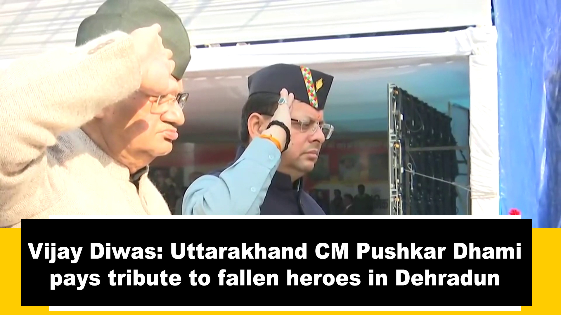 Vijay Diwas: Uttarakhand CM Pushkar Dhami pays tribute to fallen heroes ...