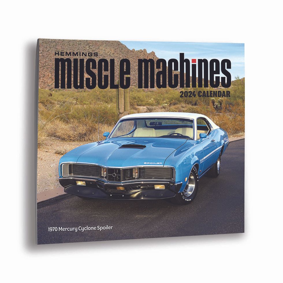 New Gear 2024 Hemmings Muscle Machines Calendar Mustang Tote Bag And   AA1lBexb.img