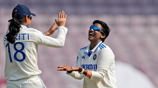 deepti's all-round show in india's test record win over england