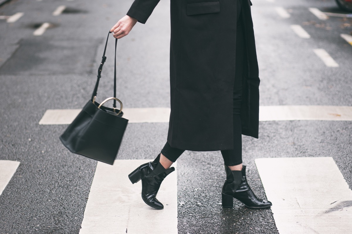 <p>Kosich recommends sticking to one color if you're feeling lazy in the morning or before a night out.</p><p>"Dressing in a single, solid color head-to-toe is easy and formulaic. It's also elongating, which projects a quiet confidence—a useful non-verbal cue to leverage when needed," she explains. "Plus, avoiding prints, patterns, and embellishments allows for more frequent repeat wearings."<strong>Hailey Rizzo</strong>, style expert and owner of the fashion and beauty blog <a rel="noopener noreferrer external nofollow" href="https://feelinggoodashail.com/">Feeling Good as Hail</a>, also suggests a monochromatic look to create "a polished, cohesive style" that "eliminates the need for any strategic color combination." She notes that black/black and beige/beige are her two most common pairings.</p><p>If you do go monochrome, Kosich also recommends using accessories "to break up and punctuate" the color columns. A decorative scarf is a great option, she says, which can be tied around your neck, used as a belt, or added to a handbag. Rizzo notes that statement earrings can also help "bring the outfit together while keeping it balanced."</p>