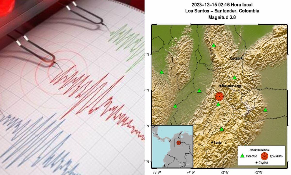 temblor en colombia, hoy sábado 16 de diciembre: zonas afectadas del último sismo reportado por el sgc