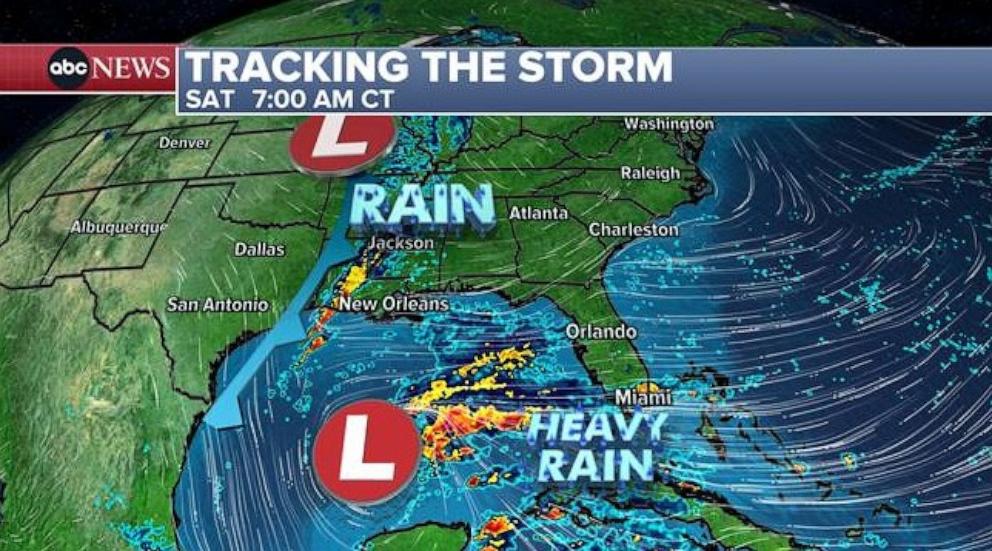 heavy rain, potential flooding forecast for the east coast this weekend