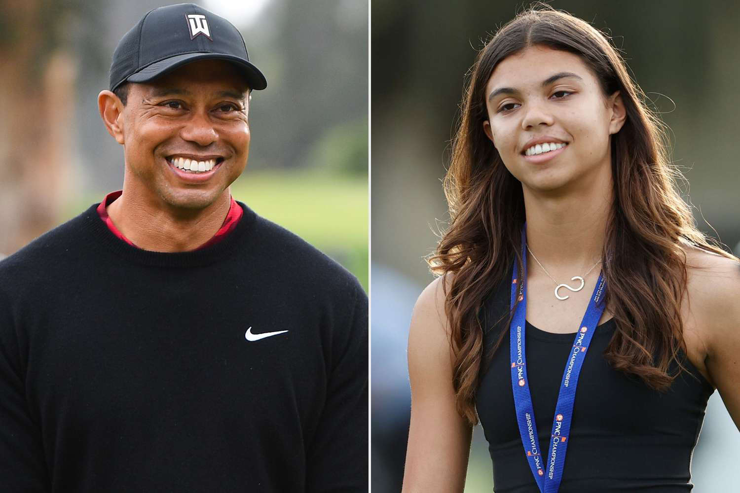 Tiger Woods’ Daughter Sam, 16, Serves as His Caddie for First Time ...