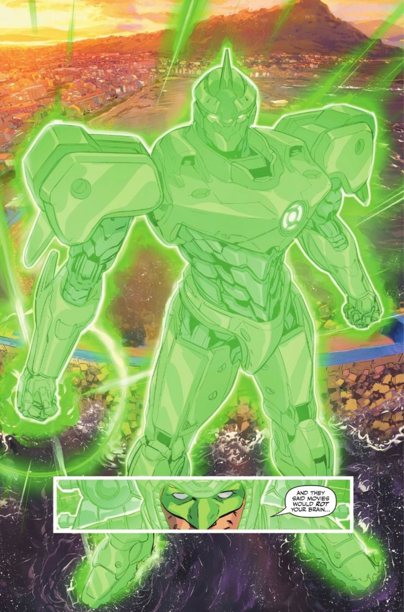 Hal Jordan Green Lantern Mecha DC