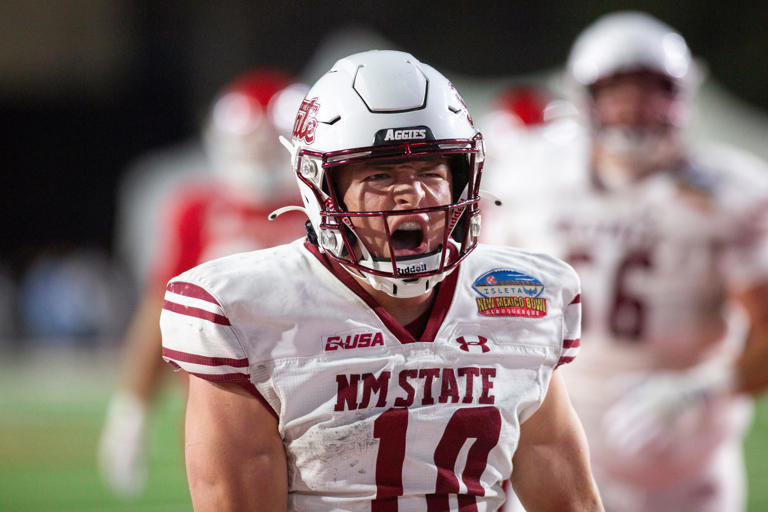 New Mexico State QB Diego Pavia enters transfer portal