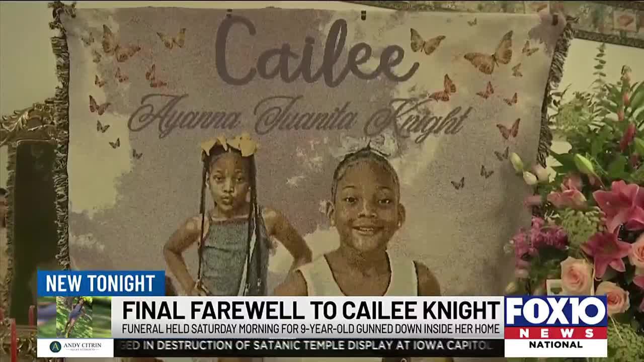 Community Bids Final Farewell To Cailee Knight At Her Funeral