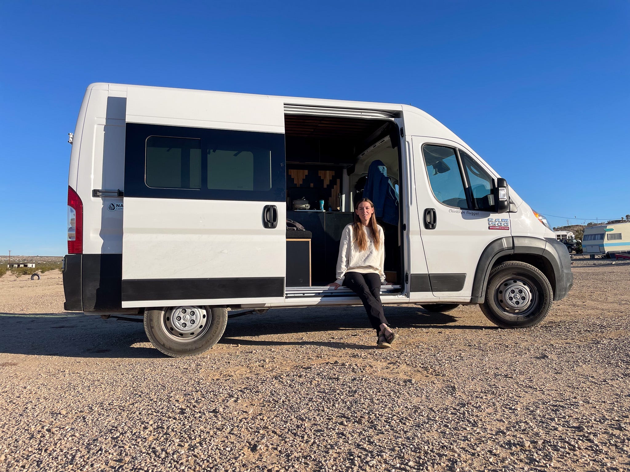 <p>Multiple people said that traveling in a van would mean needing to adapt to the weather.</p><p>"You have to understand whatever is going on outside will probably affect you on the inside," <a rel=" nofollow" href="https://www.instagram.com/whereis_brittany/">Brittany Newson</a>, a 36-year-old living in a travel trailer, told BI.</p><p>Whether it's rain, snow, or heat, everyone agreed I should pack with that in mind.</p><p><a rel=" nofollow" href="https://www.tiktok.com/@sierra.fernald">Sierra Fernald</a>, 23, said I shouldn't only consider the weather, but how I handle it. Fernald said she hates the cold and there were times in her Ram ProMaster van when it felt impossible to get out of her warm bed in the morning. So she invested in warmer clothes and a heater to make those chilly mornings easier.</p><p>"Definitely prepare for the weather, and maybe over-prepare a little bit," she said.</p>