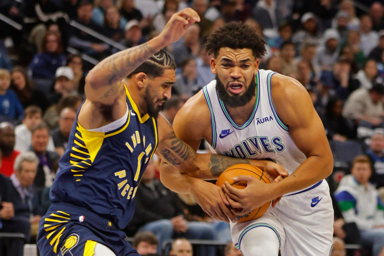 Karl-Anthony Towns, Anthony Edwards help T-Wolves throttle Pacers