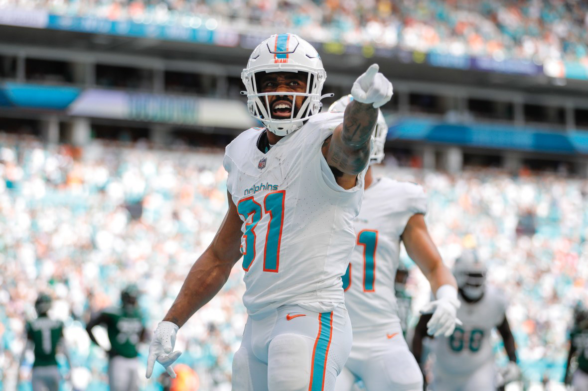 Miami Dolphins RB Raheem Mostert making his case for NFL Offensive