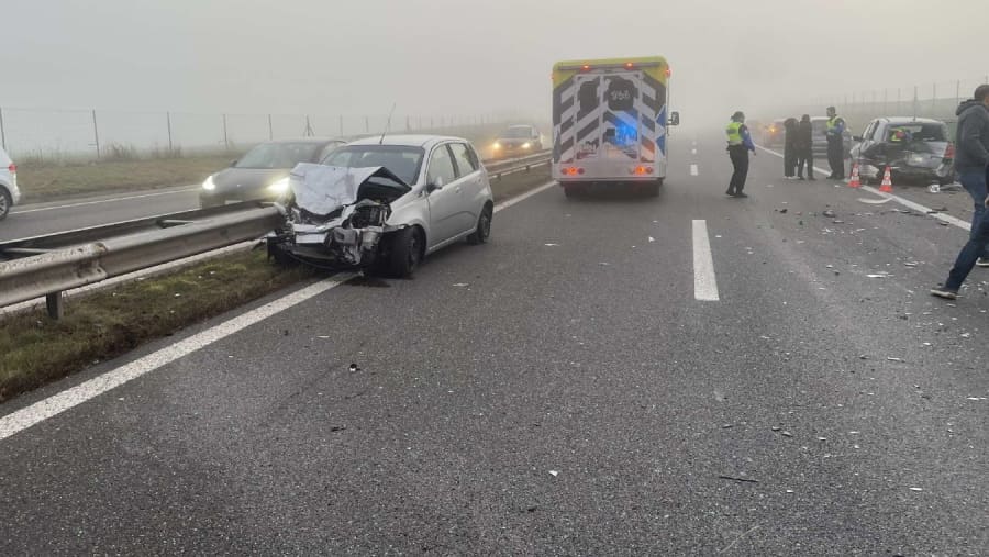 Auf Höhe Riaz FR: Vier Verletzte Bei Unfall Auf Der A12