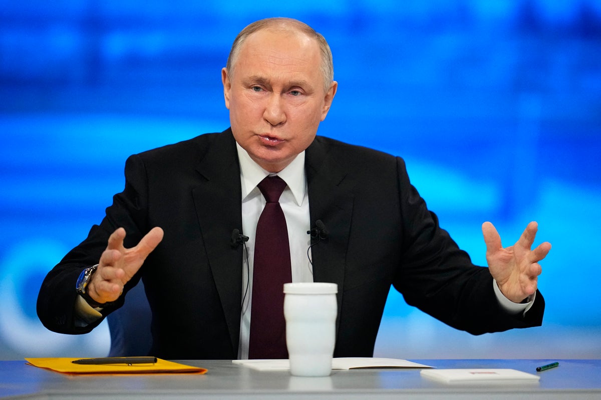 Russian president Putin makes passing reference to Ukraine in New Year