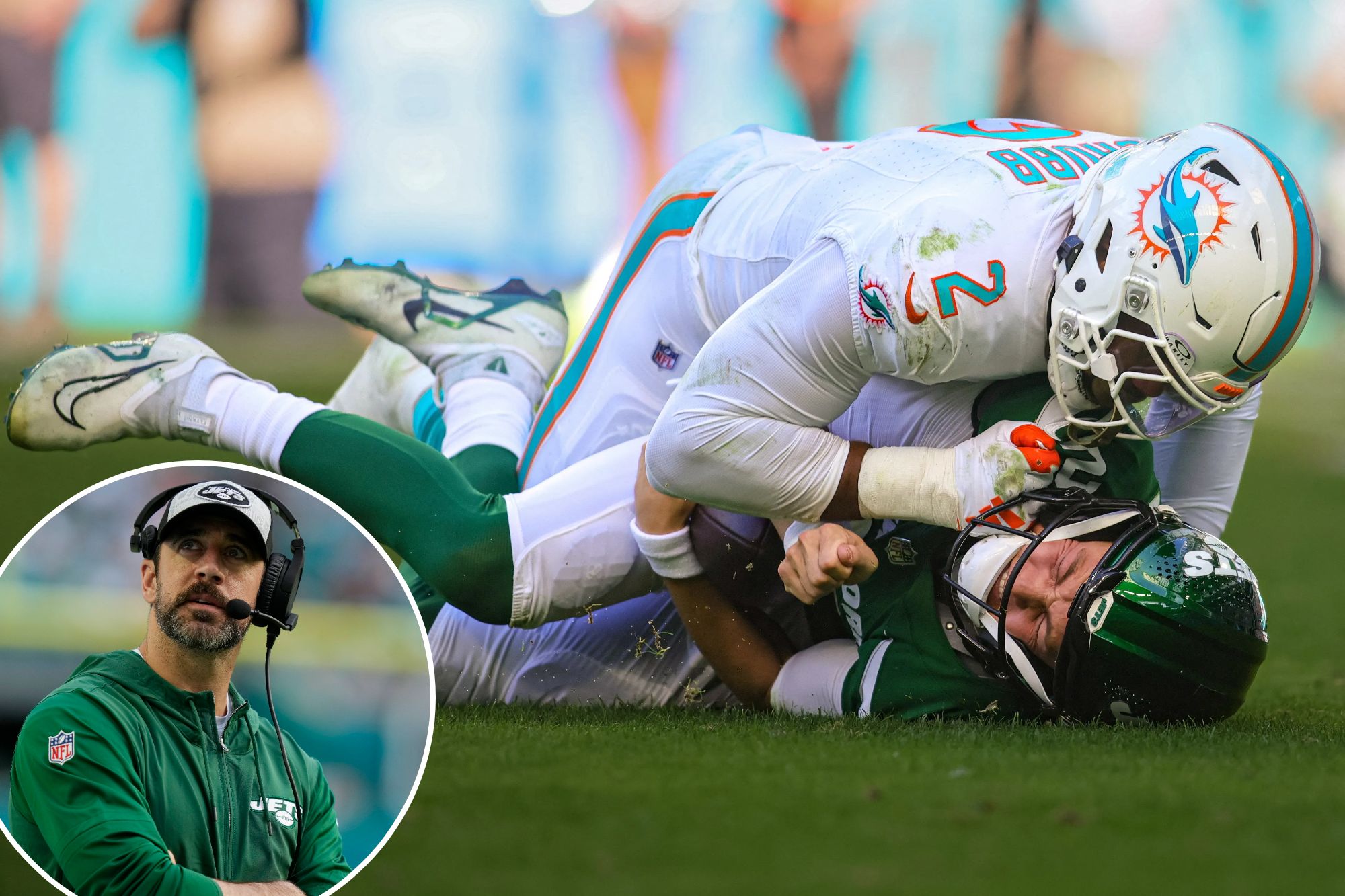 Jets Humiliated By Dolphins, Extend Playoff Drought To 13 Years As Zach ...