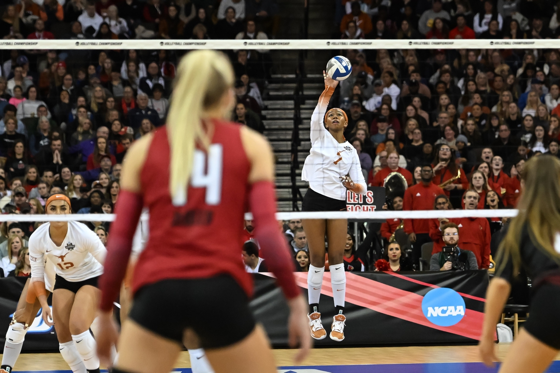 The NCAA women's volleyball championship is underway. See photos from