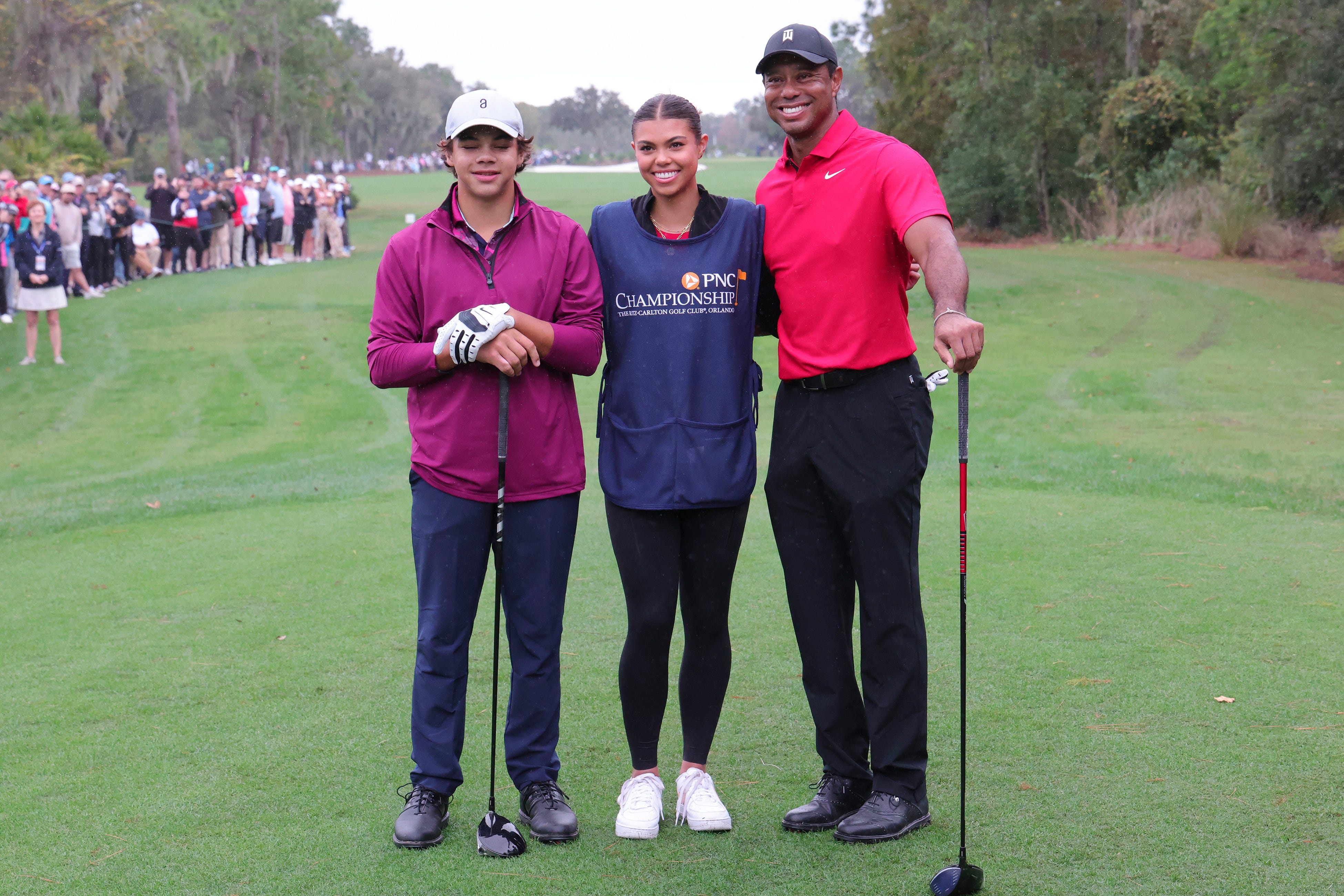 Tiger's Son Charlie Woods Makes Splash At PNC Championship. See ...