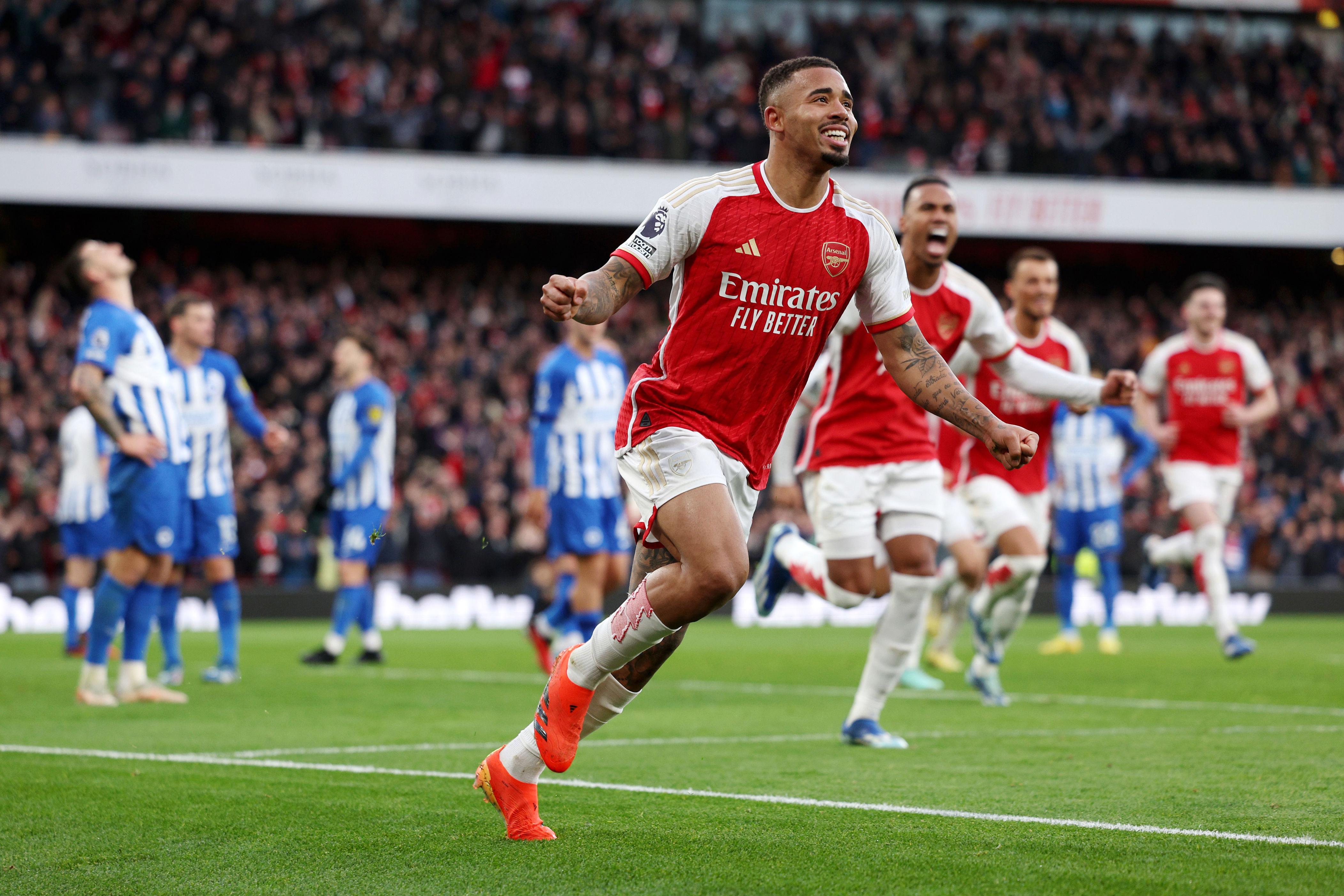 Arsenal Vs Brighton Live Score, Result, Highlights As Havertz Scores ...