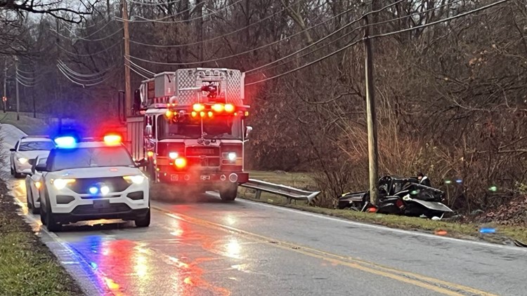 Person Killed In Single-vehicle Crash On Indy's Southwest Side