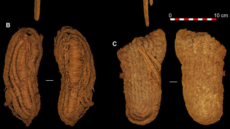 Τα παπούτσια που βρέθηκαν σε σπήλαιο της Ισπανίας είναι ηλικίας 6.000 ετών Martínez-Sevillaet al.,Sci. Adv
