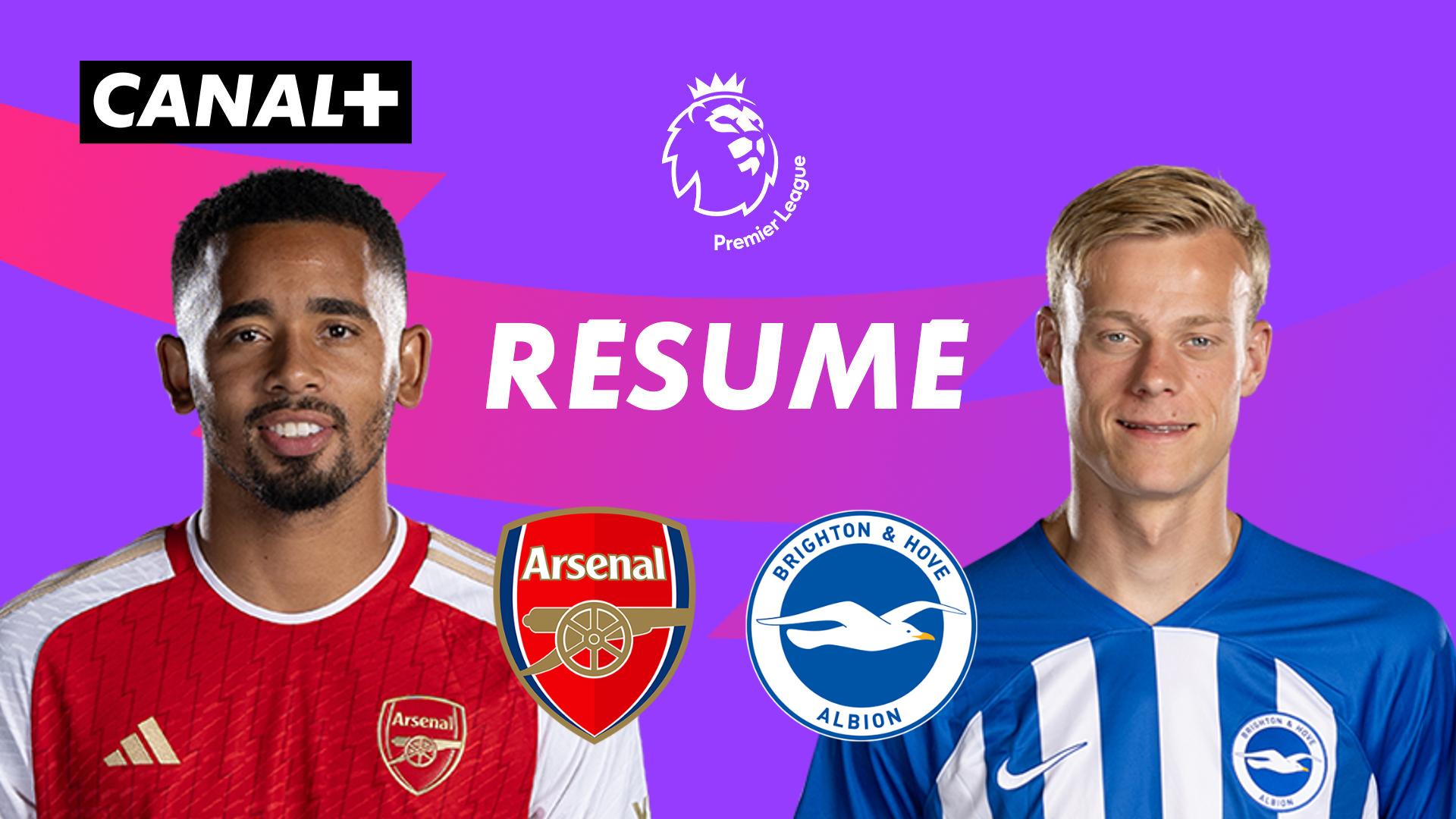 Le Résumé De Arsenal / Brighton - Premier League 2023-24 (J17)