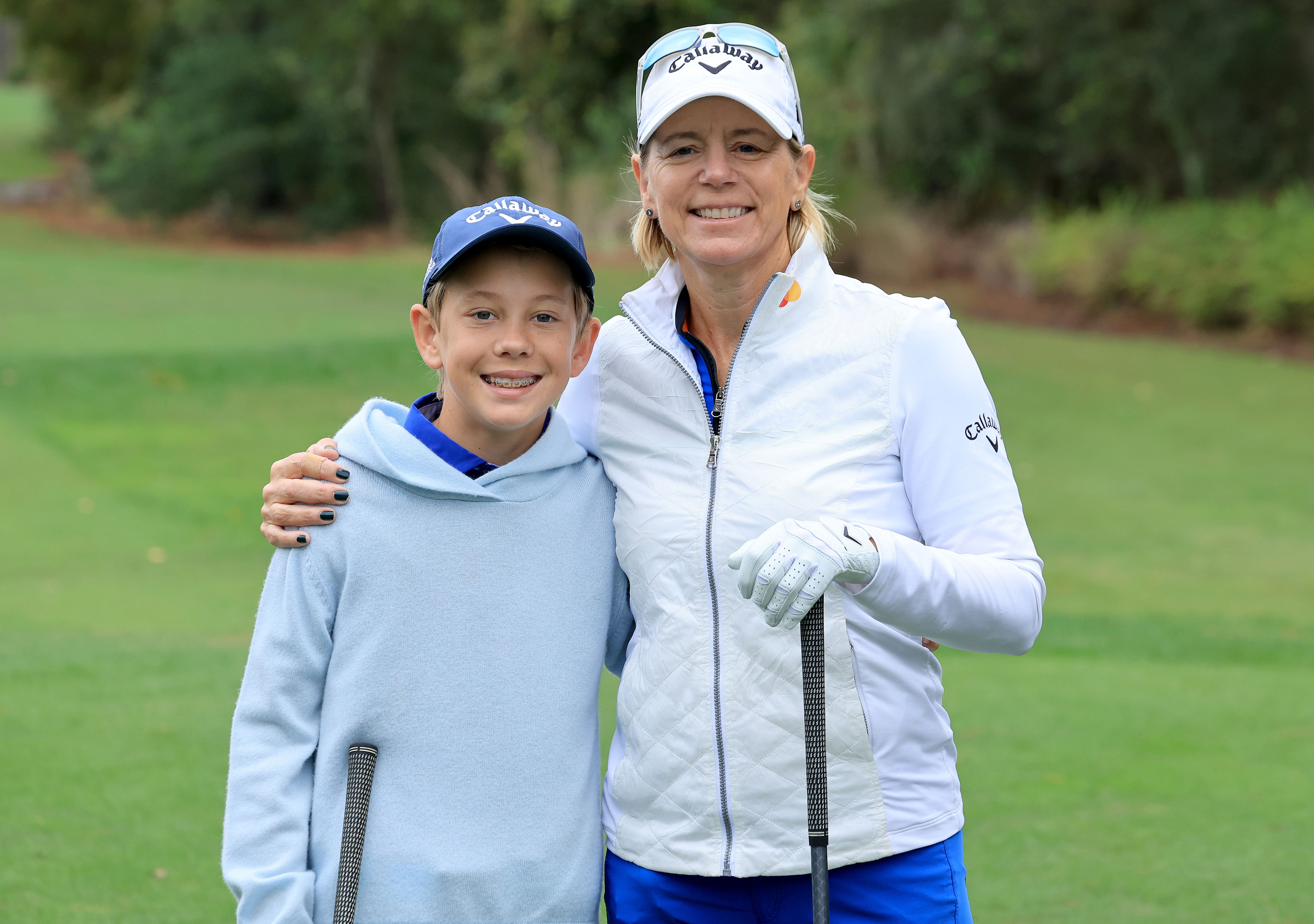 annika sorenstam's son will mcgee once again steals show on sunday at pnc championship