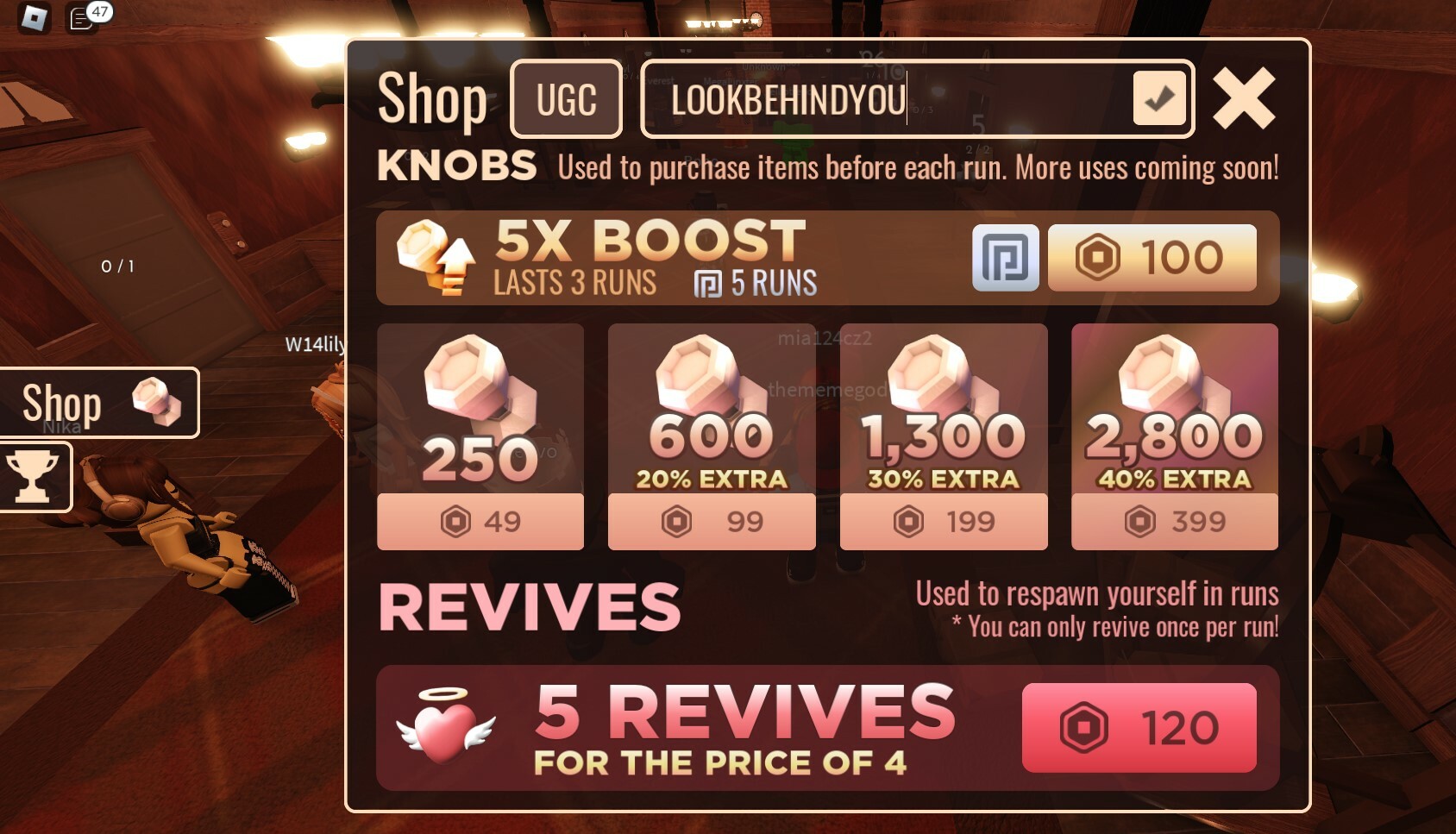 DOORS Codes (January 2024) Claim Free Knobs And Revives
